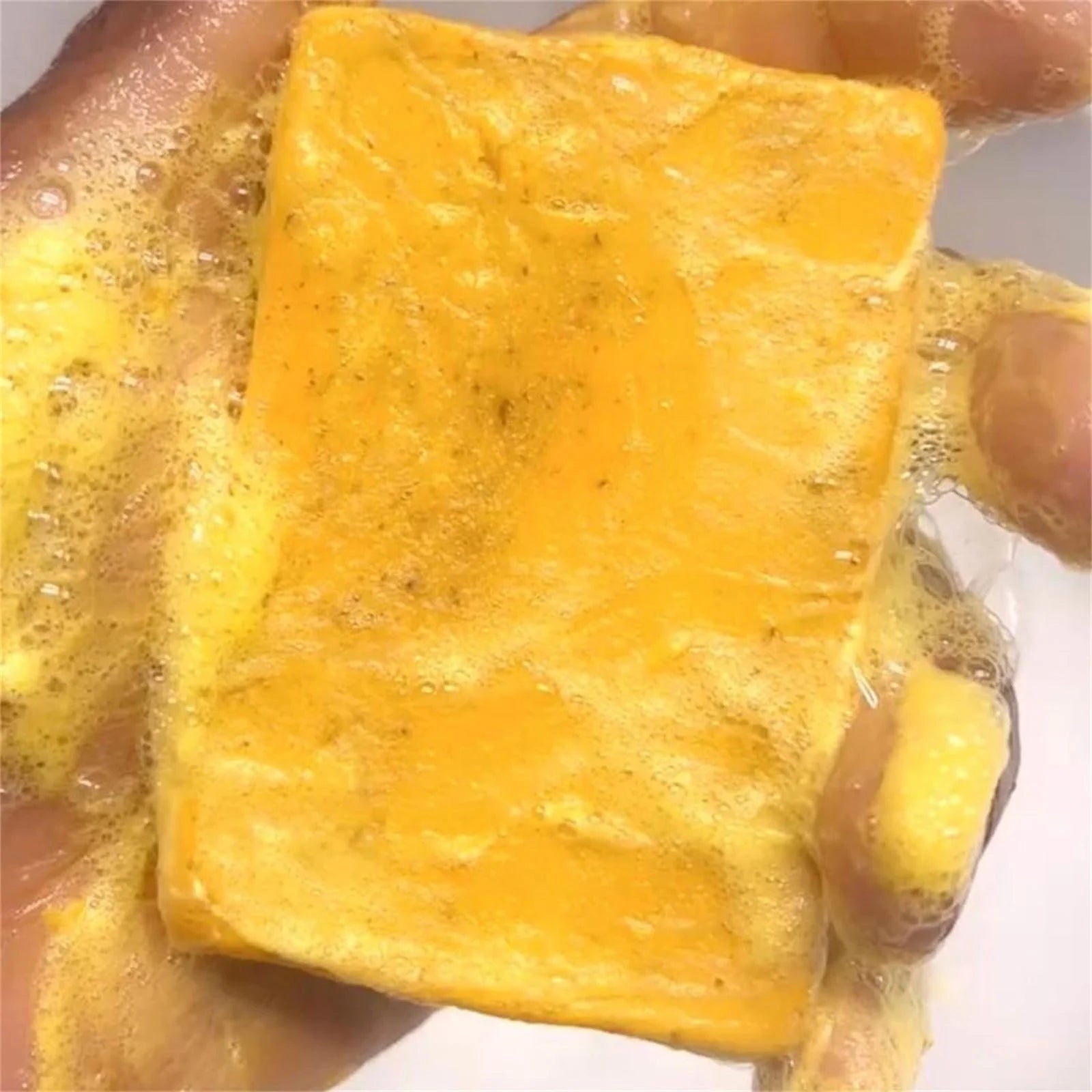 Soap Lemon Turmeric Soap Tablets Deep Cleansing Turmeric Soap Facial and Body Shower Soap Firming Pores and Removing Pigments on Clearance