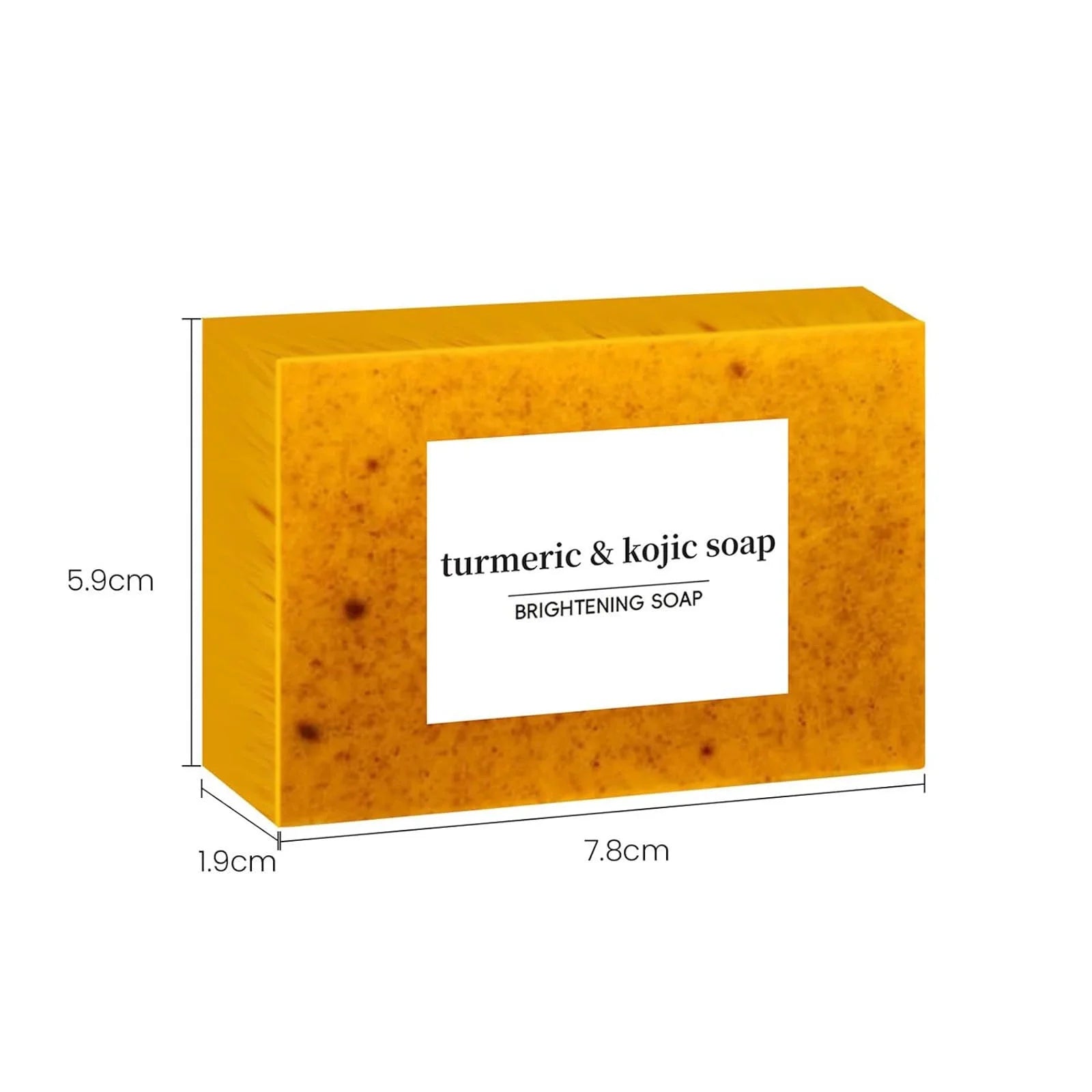 Soap Lemon Turmeric Soap Tablets Deep Cleansing Turmeric Soap Facial and Body Shower Soap Firming Pores and Removing Pigments on Clearance