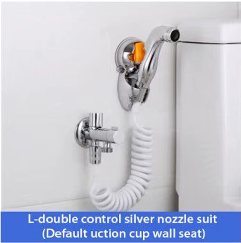 Handheld Toilet Bidet Sprayer Set Kit Hand Bidet Faucet for Bathroom Hand Sprayer Shower Head Self Cleaning