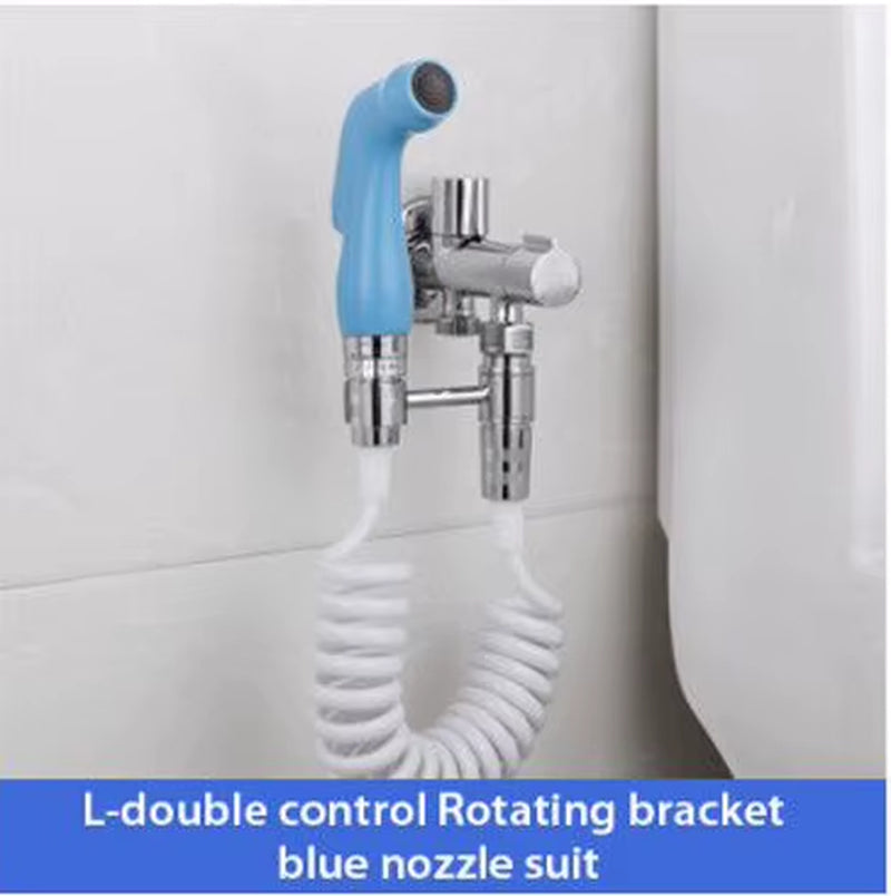 Handheld Toilet Bidet Sprayer Set Kit Hand Bidet Faucet for Bathroom Hand Sprayer Shower Head Self Cleaning