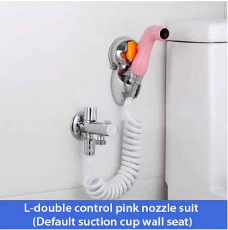 Handheld Toilet Bidet Sprayer Set Kit Hand Bidet Faucet for Bathroom Hand Sprayer Shower Head Self Cleaning