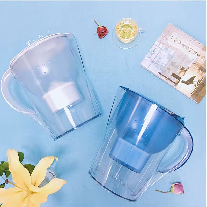 Carbon Alkaline Water Filters Water Pitcher Ionizer Kitchen Purify Kettle Filter 3.5L High Quality Pitcher Household Activated