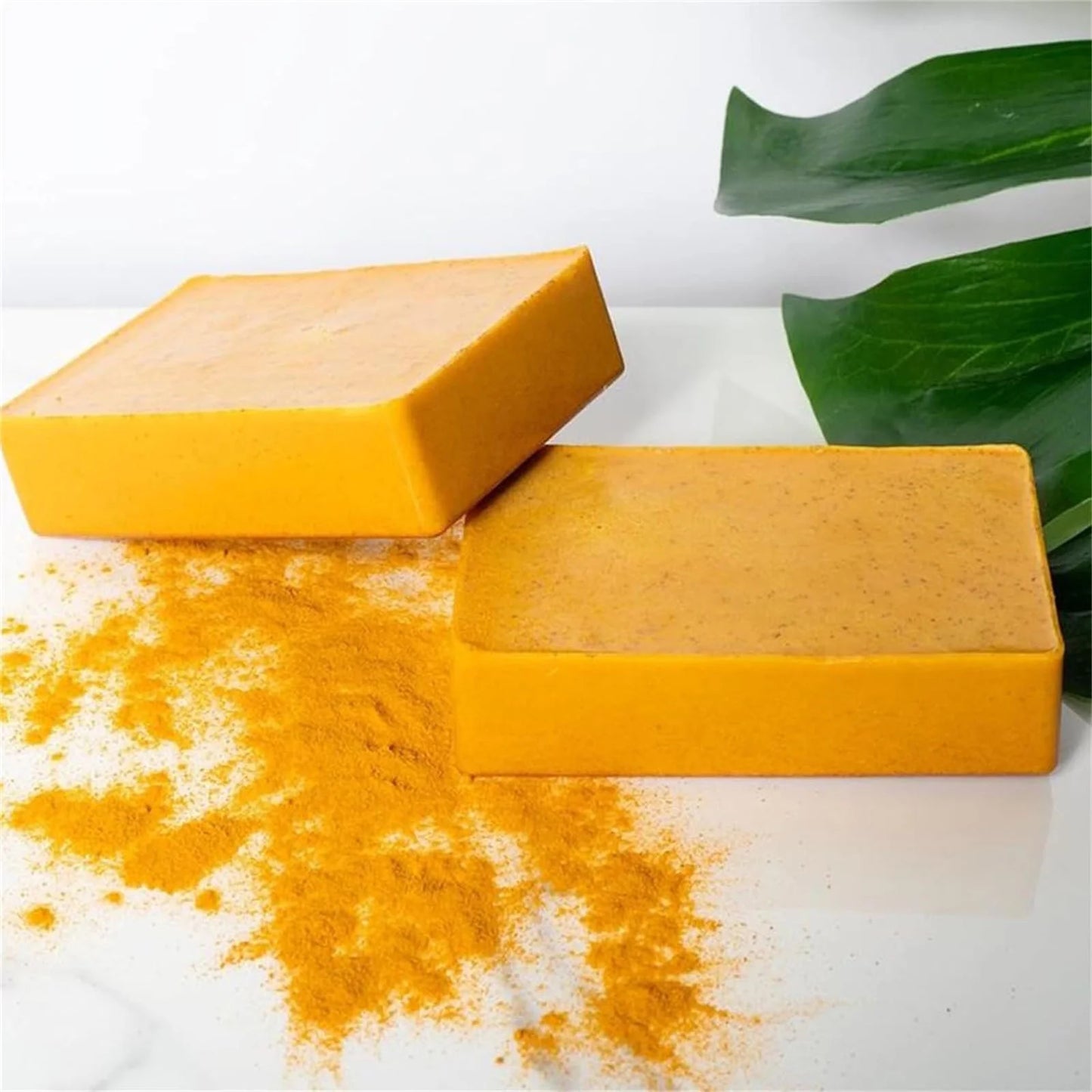 Soap Lemon Turmeric Soap Tablets Deep Cleansing Turmeric Soap Facial and Body Shower Soap Firming Pores and Removing Pigments on Clearance