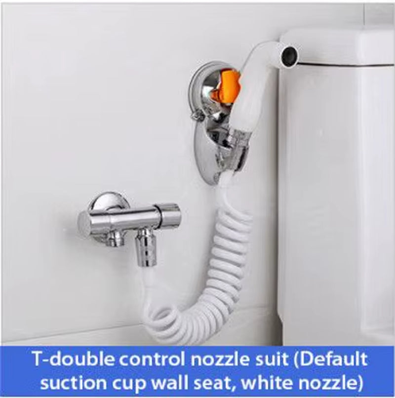 Handheld Toilet Bidet Sprayer Set Kit Hand Bidet Faucet for Bathroom Hand Sprayer Shower Head Self Cleaning