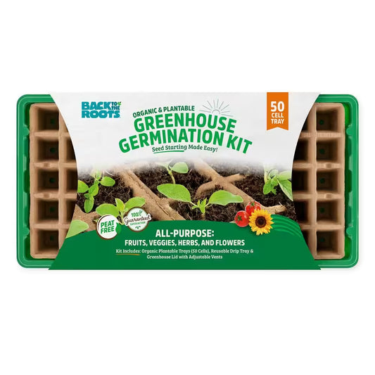 Greenhouse Germination Seed Starter Kit (50 Cell)