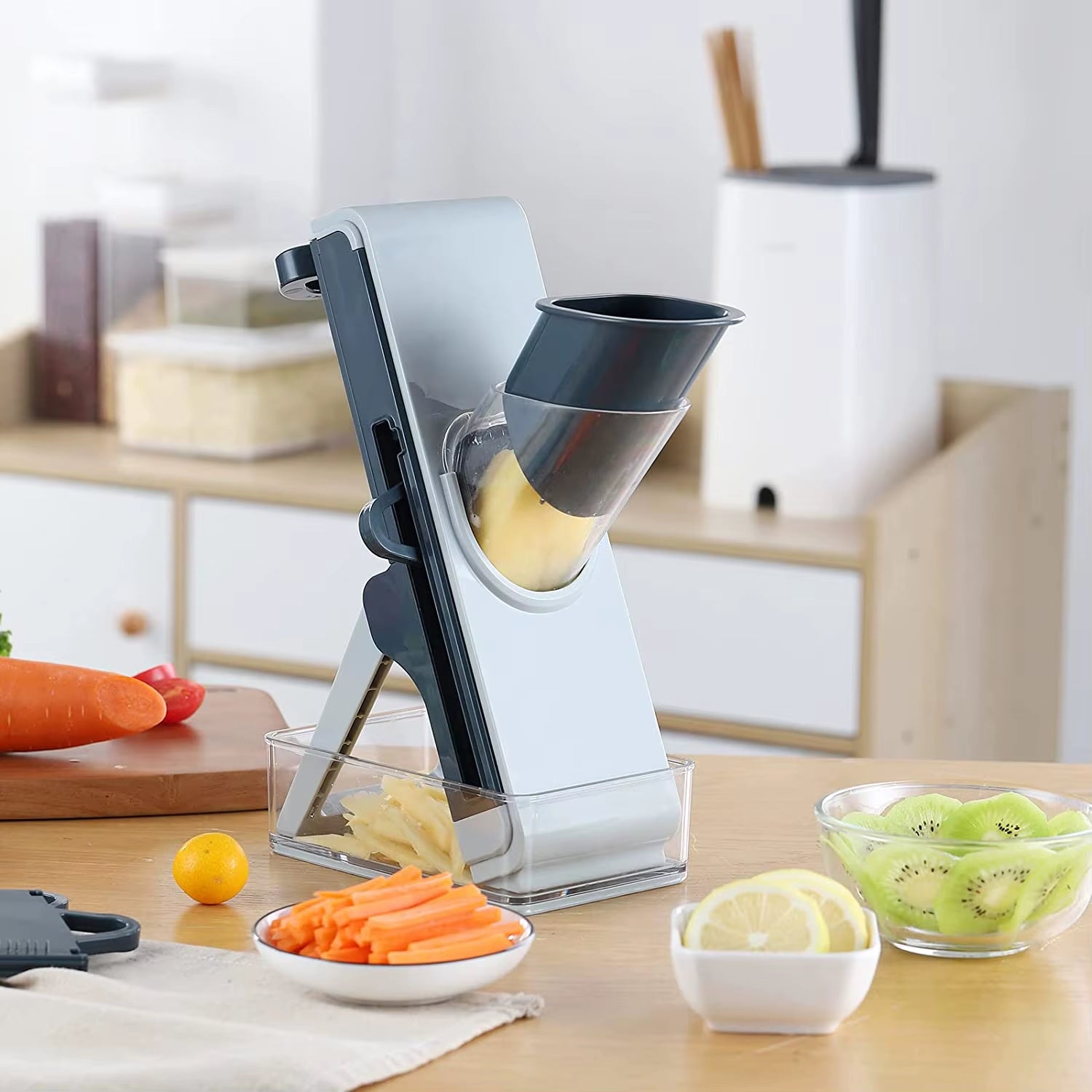 Kitchen Potato Vegetable Cutter Food Radish Chopper French Fries Slicer Carrot Grater Shredders Maker Peelers Meat Slicers Tool