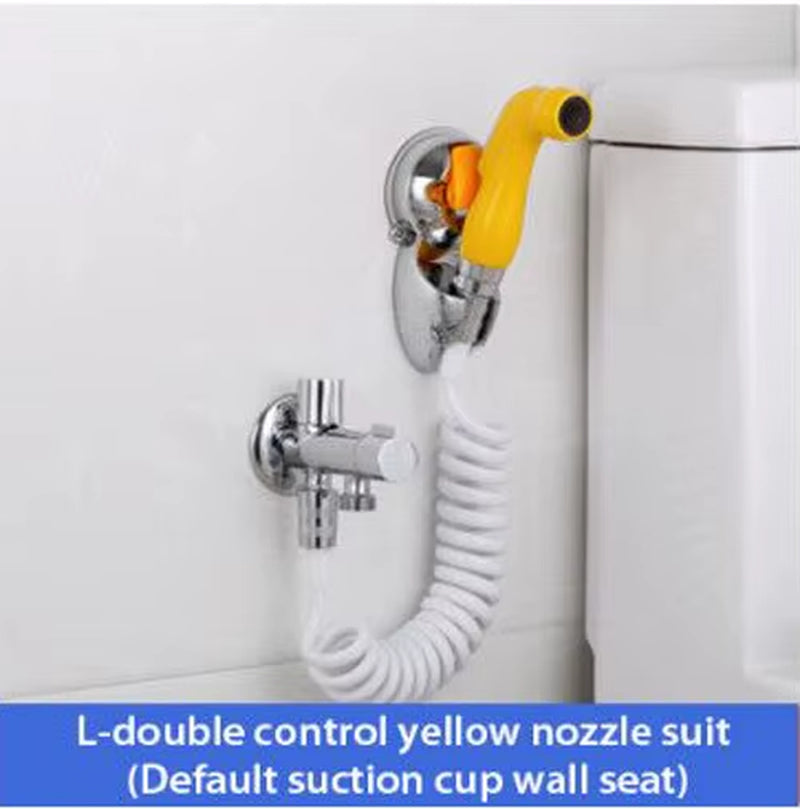 Handheld Toilet Bidet Sprayer Set Kit Hand Bidet Faucet for Bathroom Hand Sprayer Shower Head Self Cleaning